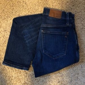 Madewell SlimClassic Straight Jean Hammond Wash 26